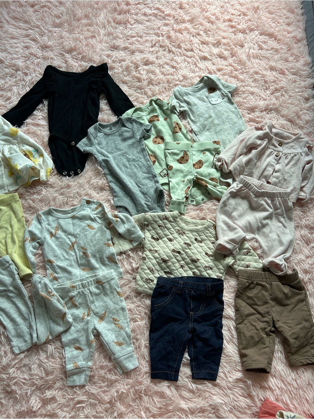 Newborn Carter's Outfit Bundle